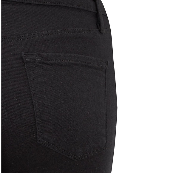 J BRAND
MARIA HIGH RISE STRAIGHT LEG JEANS - SERIOUSLY BLACK - Picture 4 of 5